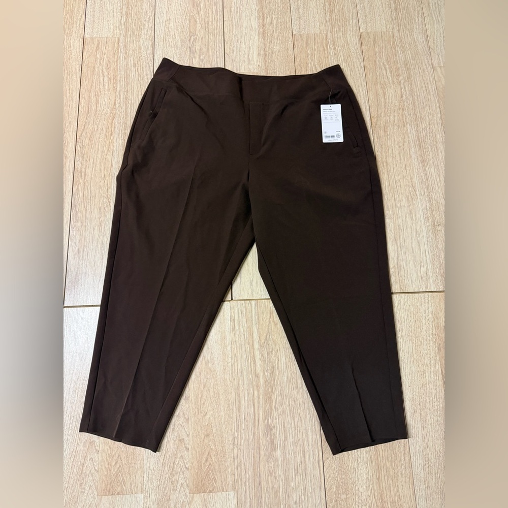 NWT Athleta Endless High Rise Pant in Toasted Brown - Picture 3 of 8